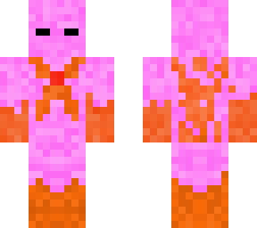 pink fire man