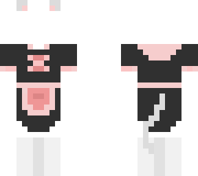pink neko maid outfit base lmao