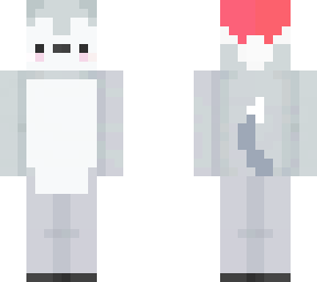 pixel wolf (christmas edition!)