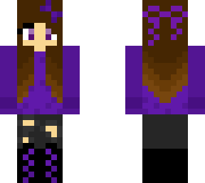 purple basic girl