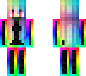rainbow bandit girl