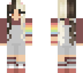 rainbow overalls !!