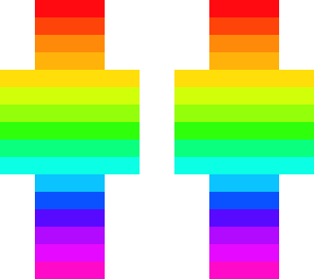 rainbow skin