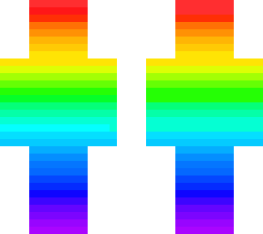rainbow suit