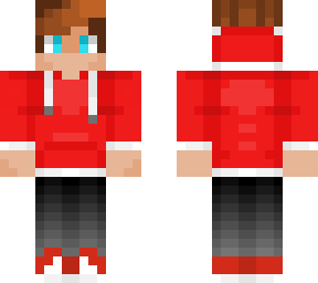 red hoodie boy