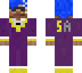 sidearms blue hair