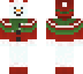 snowy sweater man