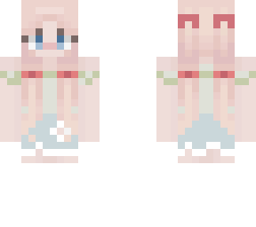 summer skin pink hair