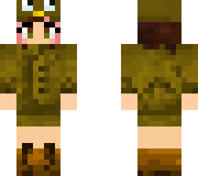 uniform with skirt