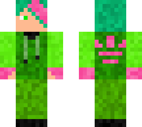 very  green boy