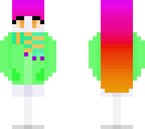 winter girl (inverted colors)