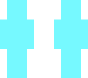 a cyan back-round