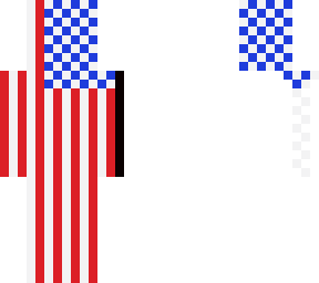 american flag unfinished