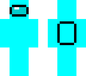 among us cyan