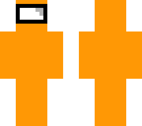 among us orange skin
