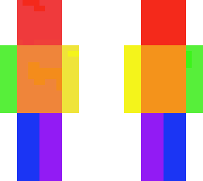 blocky rainbow