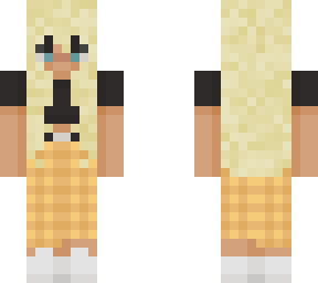 blonde aesthic plaid