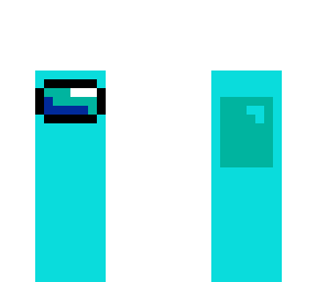 blue ammong us man