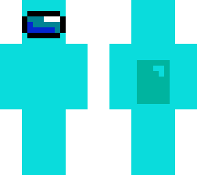 blue ammong us man