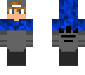 blue camo boy skin