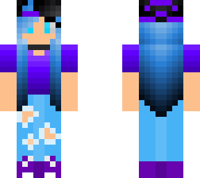 blue hair