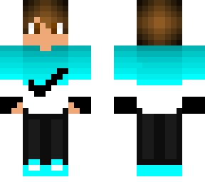 blue nike boy