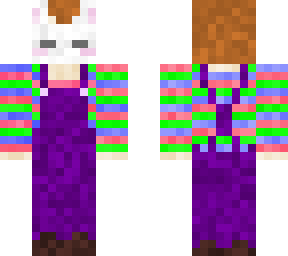 boy with bunny mask
