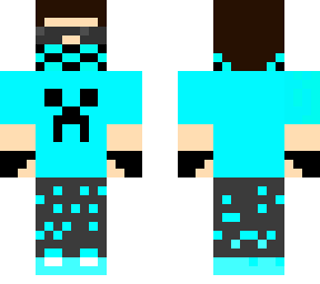 casual cyan clothes