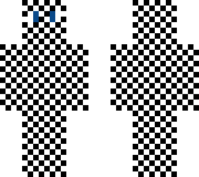 chessboard whith eays