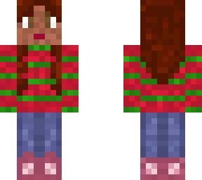 christmas sweater girl