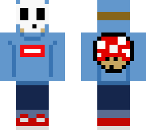 cool shy guy with mushroom