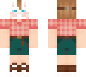 cottage core rabbit mask
