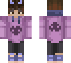 cute hoodie devil boy skin