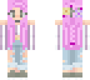cute pink hair