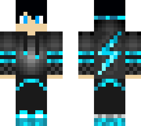 cyan hood