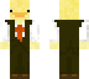 dressed up duck