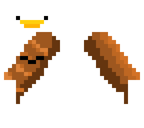 duck face with bread
