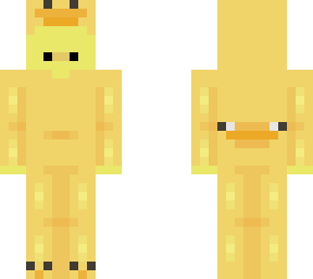 duck in duck suit