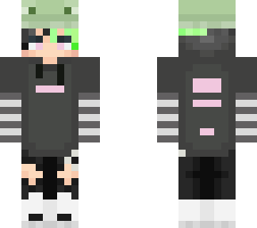 enby punk with froggy hat