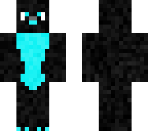 furry black and cyan