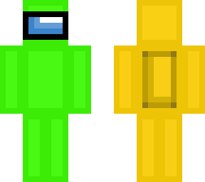 green crewmate boy