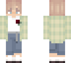 green flannel guy