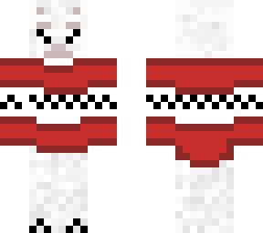 llam with christmas sweater
