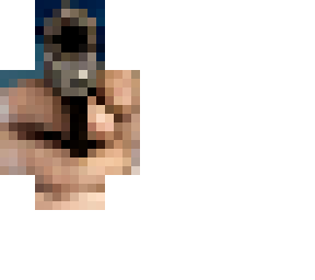 meme pistol - realistic torso series