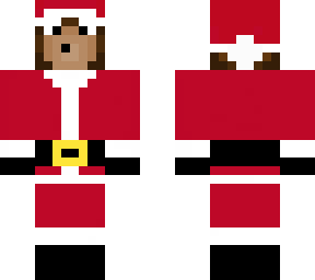 monkey in a santa costume
