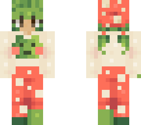 mushroom frog girl