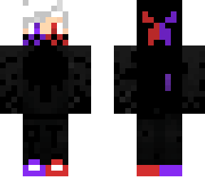 neon blue and red skin + this time i signed it on the head!!