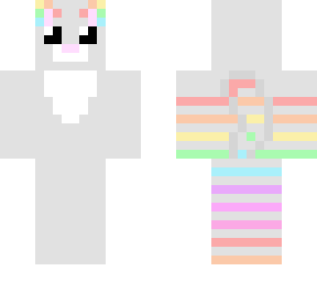 rainbow striped cat