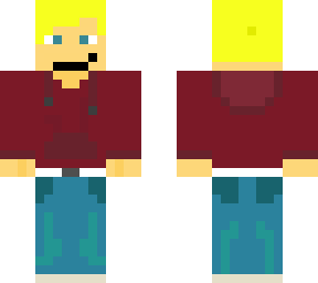 red hoodie blue jeans felkan