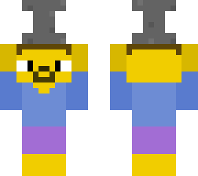 steve holding a anvil